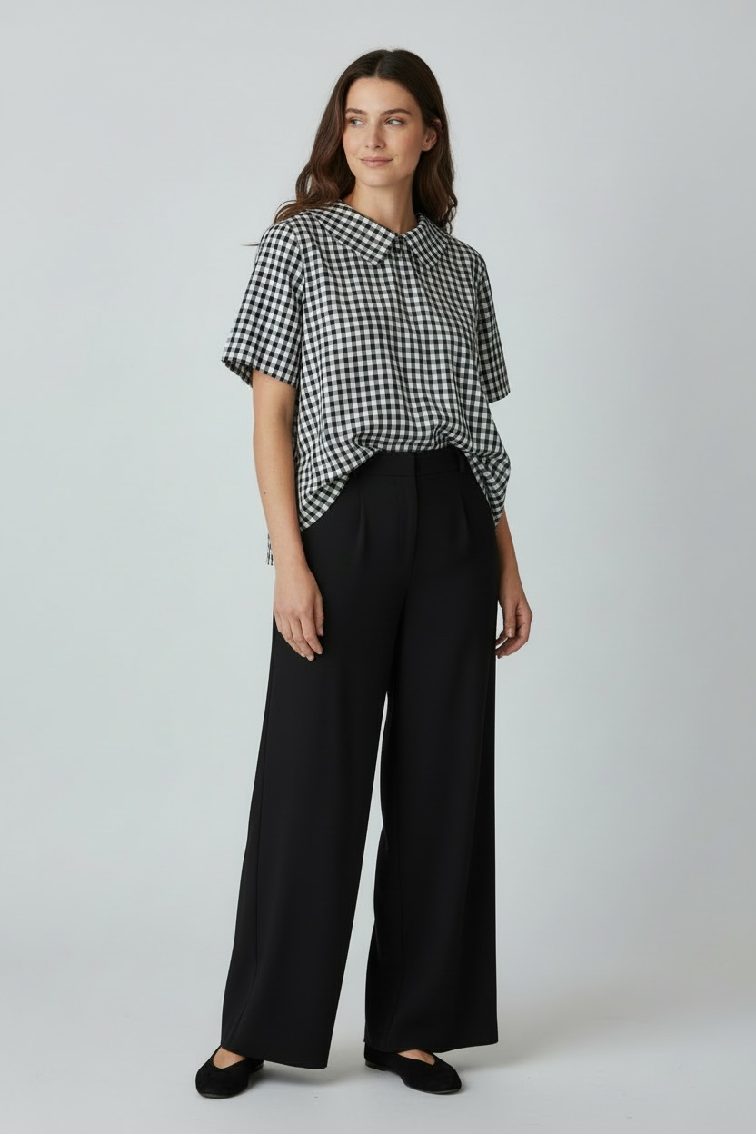 Blusa Lamiar Cuadros