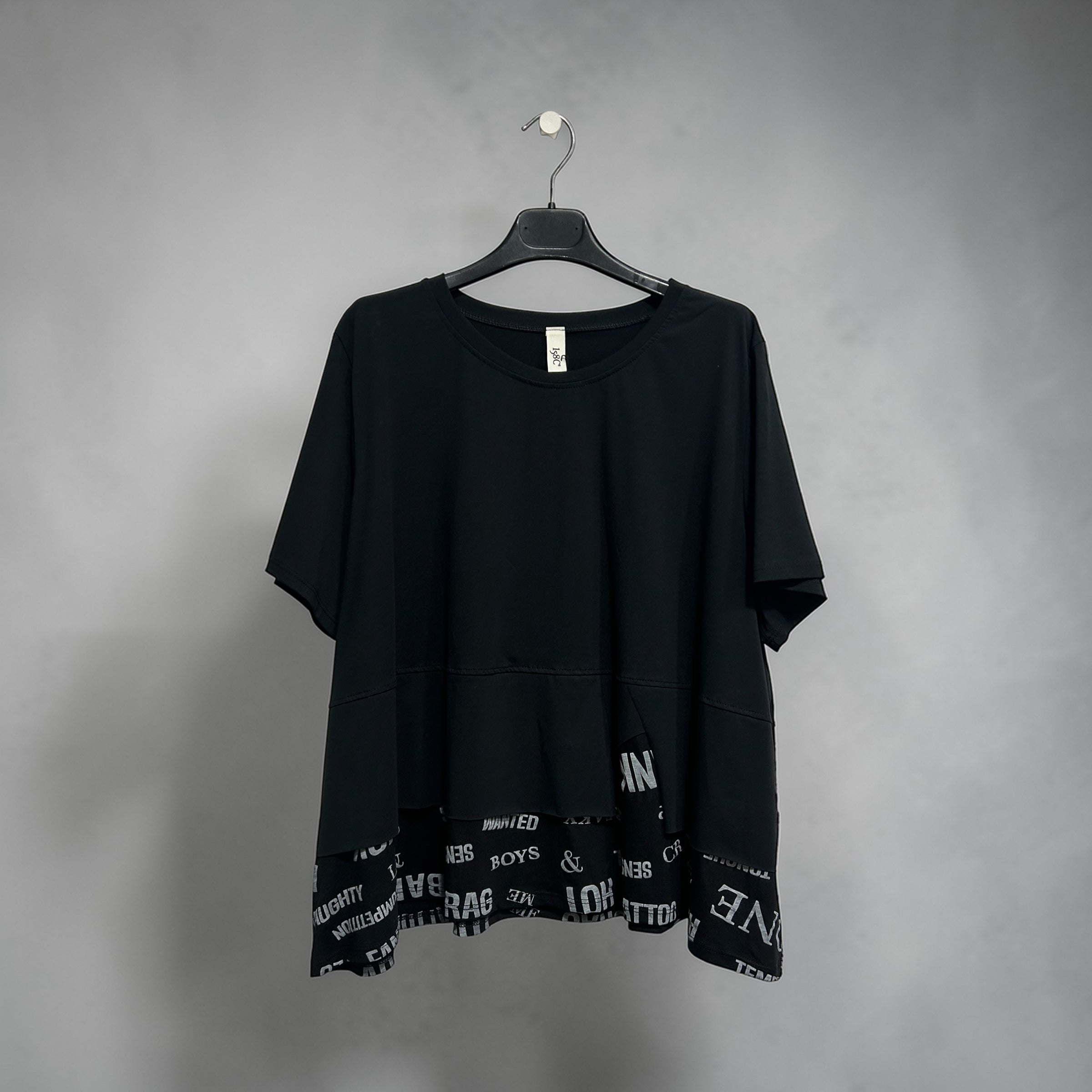 Camiseta Viareggio Negro