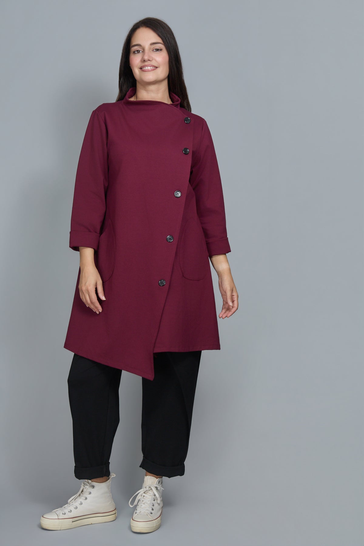 Chaqueta Catalina Vino
