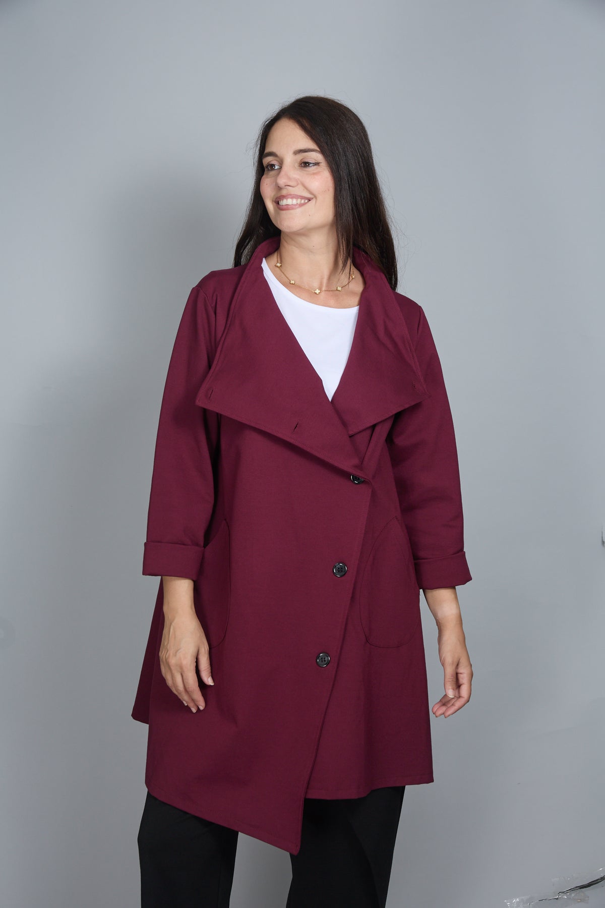 Chaqueta Catalina Vino