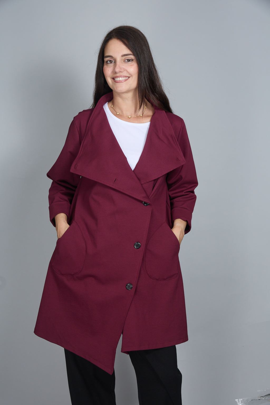 Chaqueta Catalina Vino