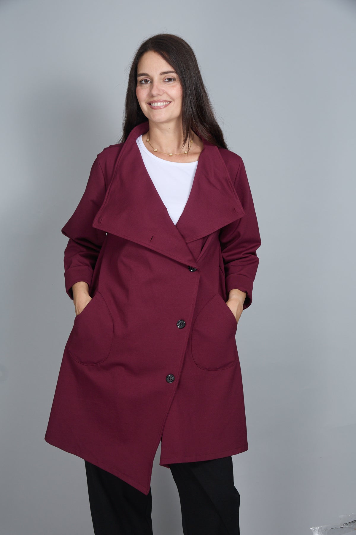 Chaqueta Catalina Vino