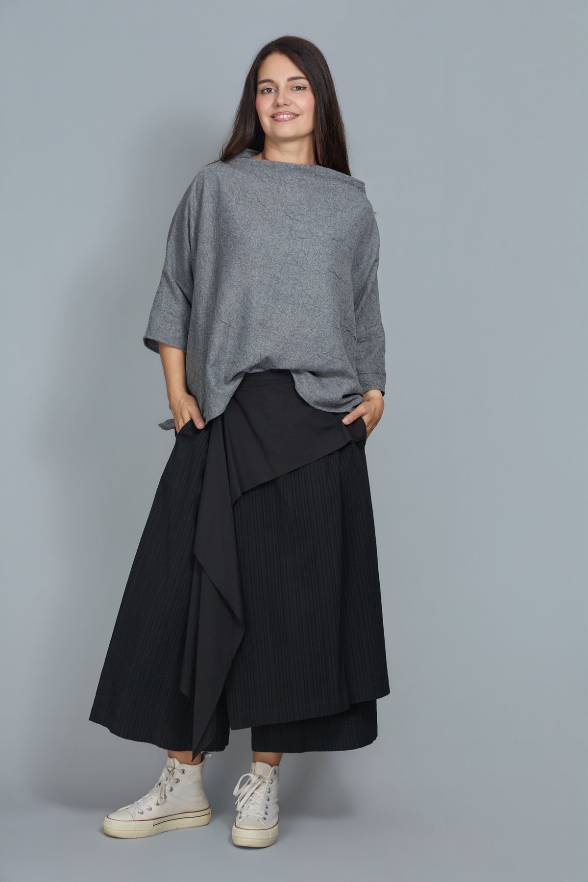 Pantalón Hakama Wendy Trendy Negro