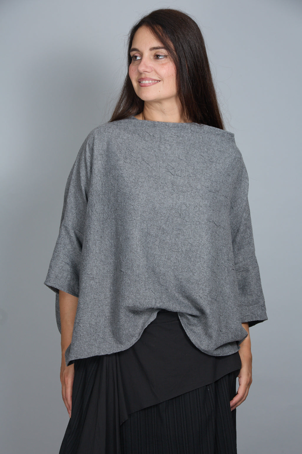 Blusa Boston Gris