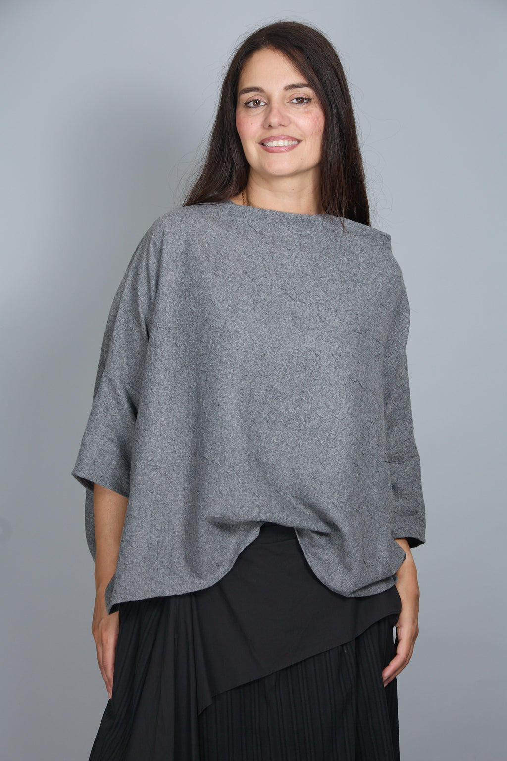 Blusa Boston Gris
