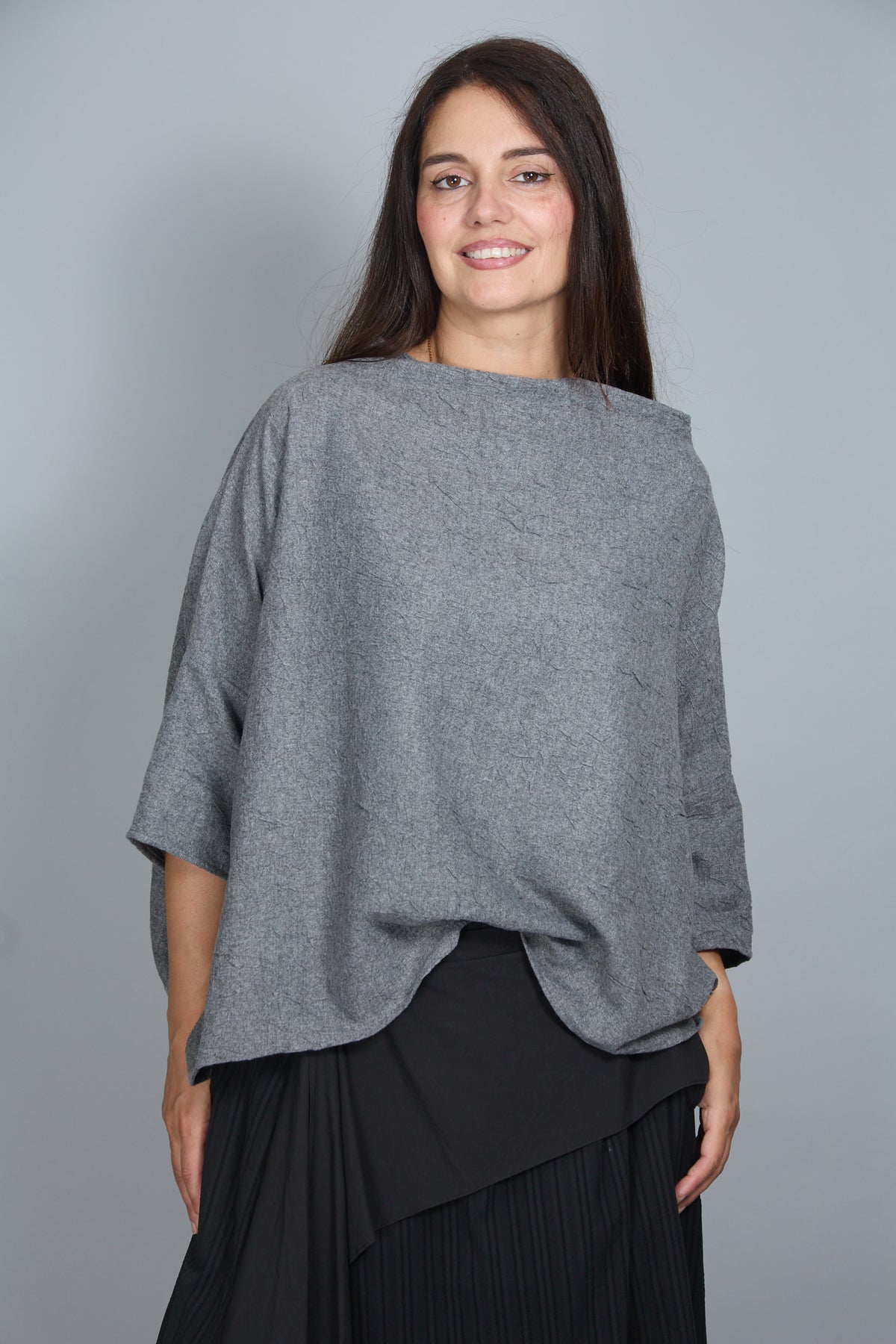 Blusa Boston Gris