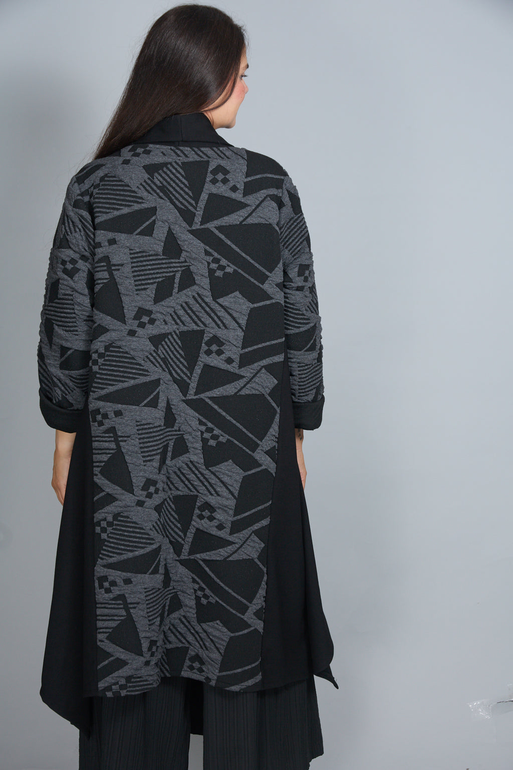 Chaqueta/Abrigo Luz Negro/Gris