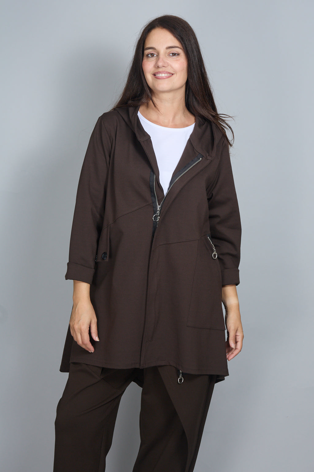 Chaqueta Caty Marrón Chocolate