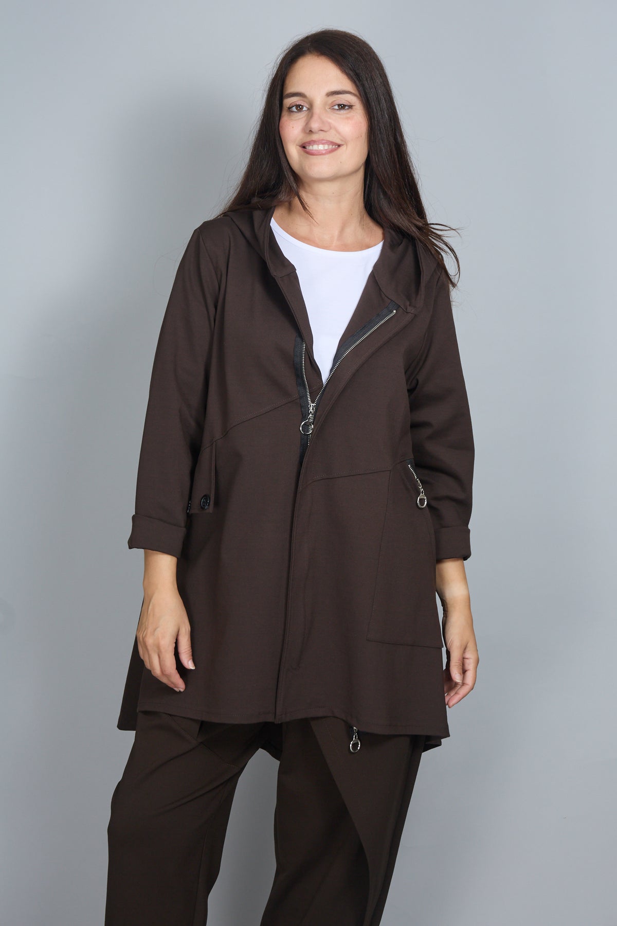 Chaqueta Caty Marrón Chocolate