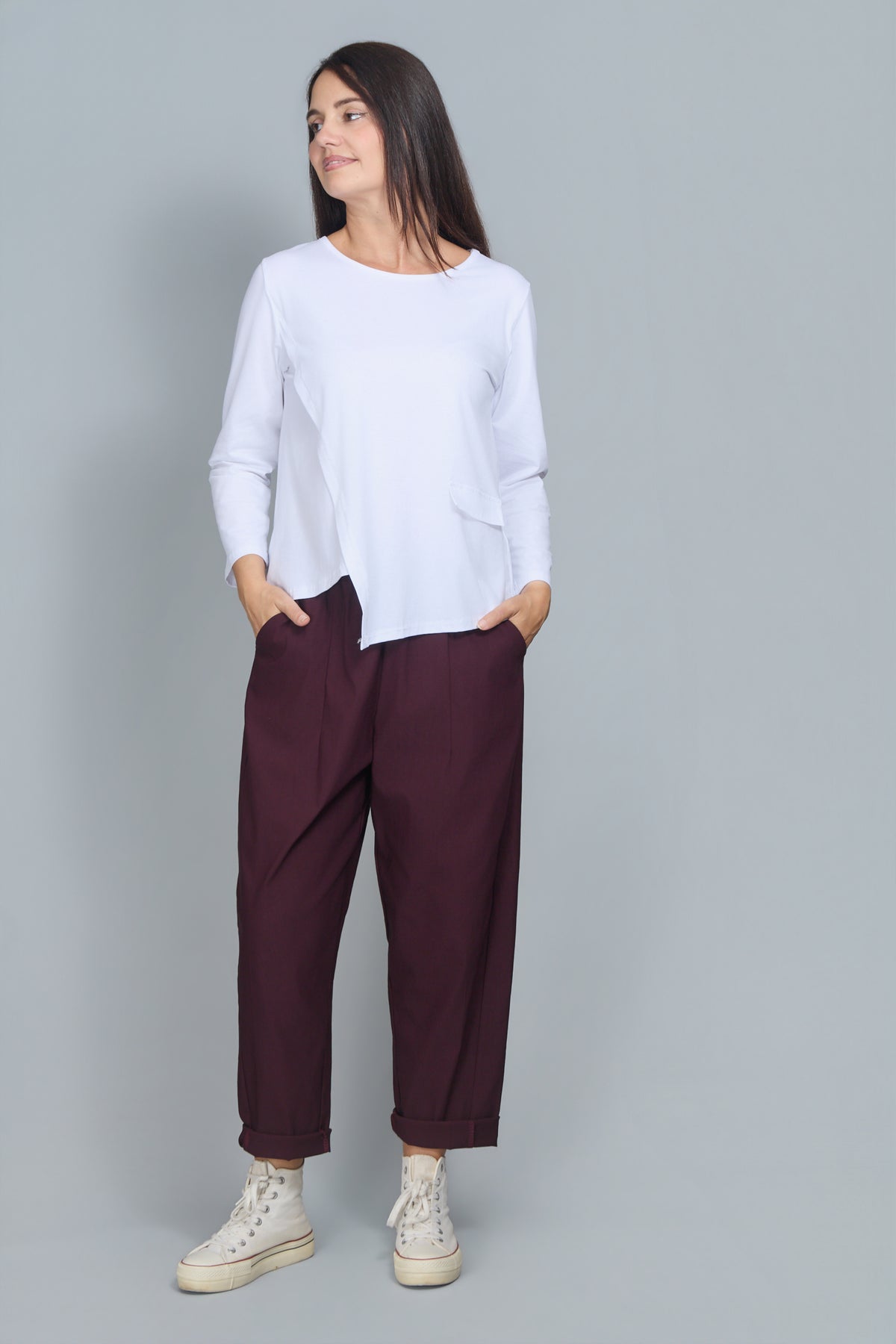 Pantalón Calliope Berenjena