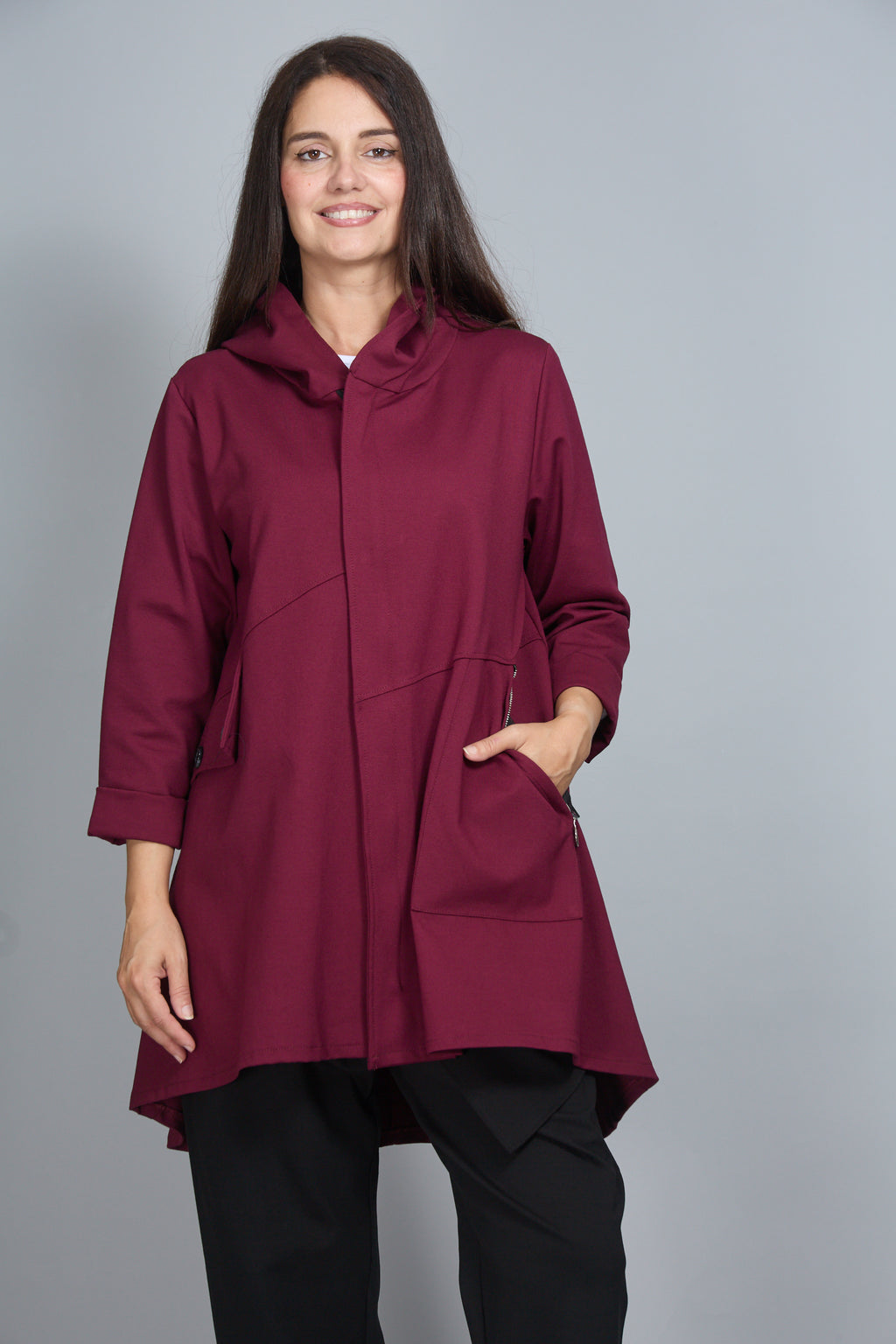 Chaqueta Caty Vino
