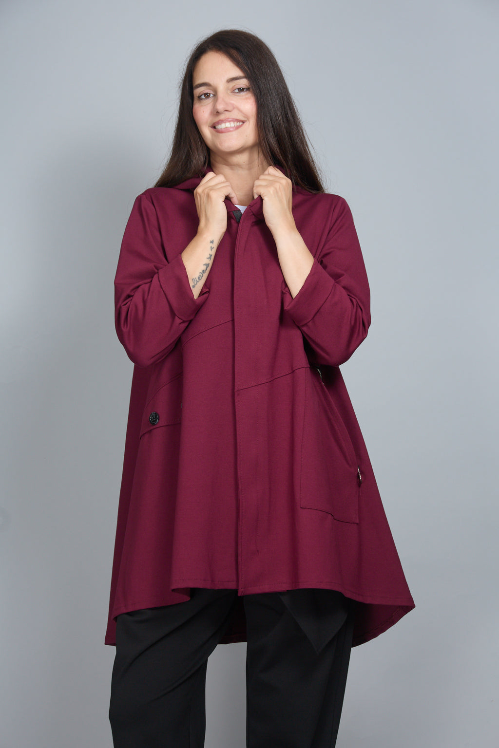 Chaqueta Caty Vino