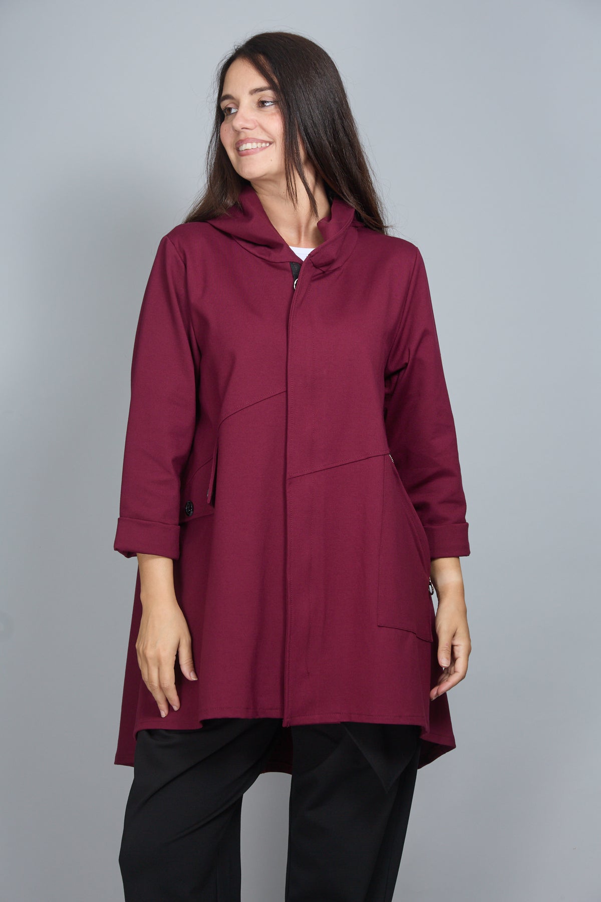 Chaqueta Caty Vino