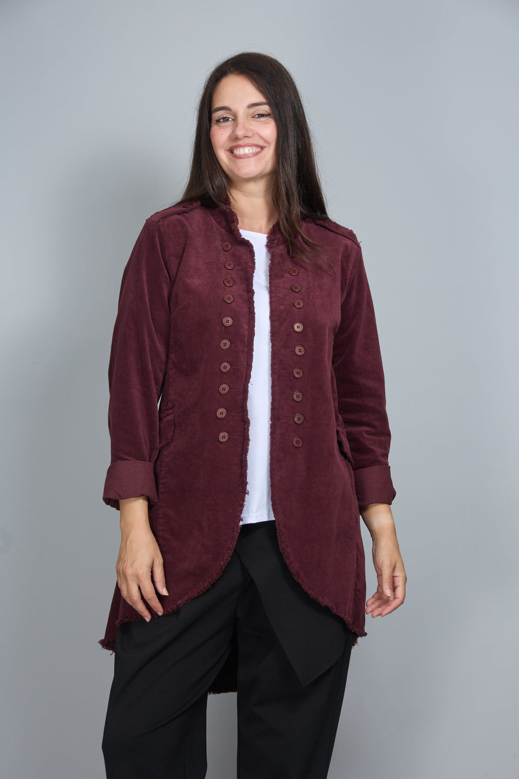 Chaqueta Fulvia Vino