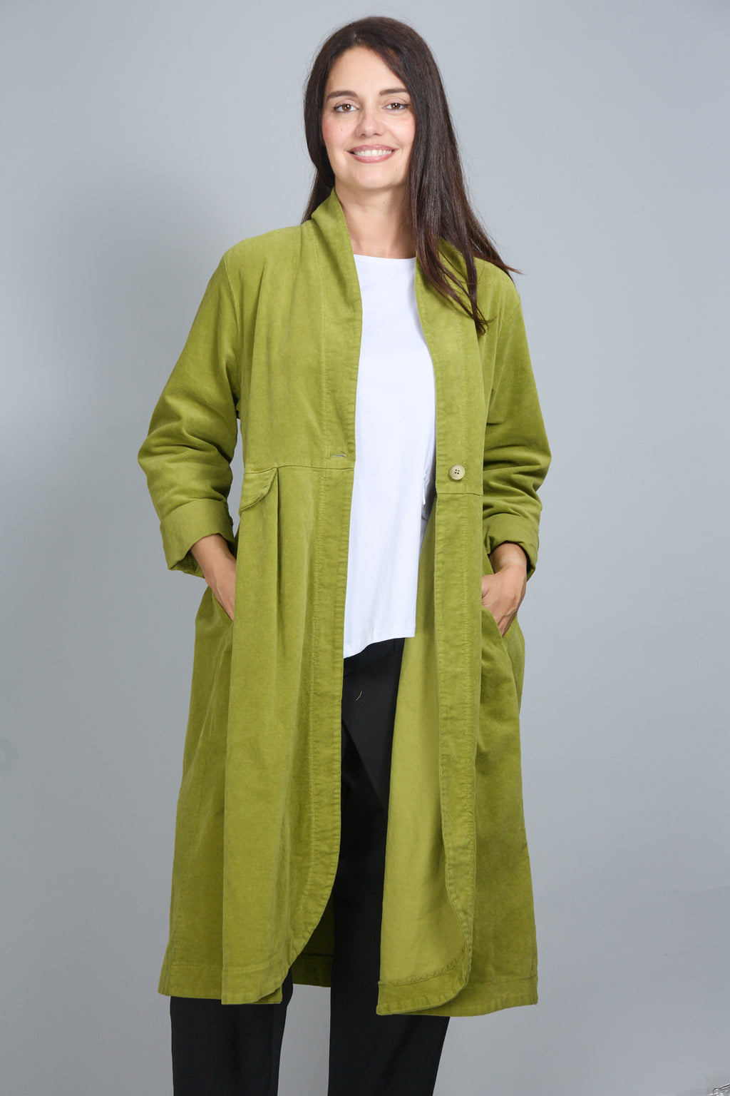 Gabardina Lella Wendy Trendy Verde Lima