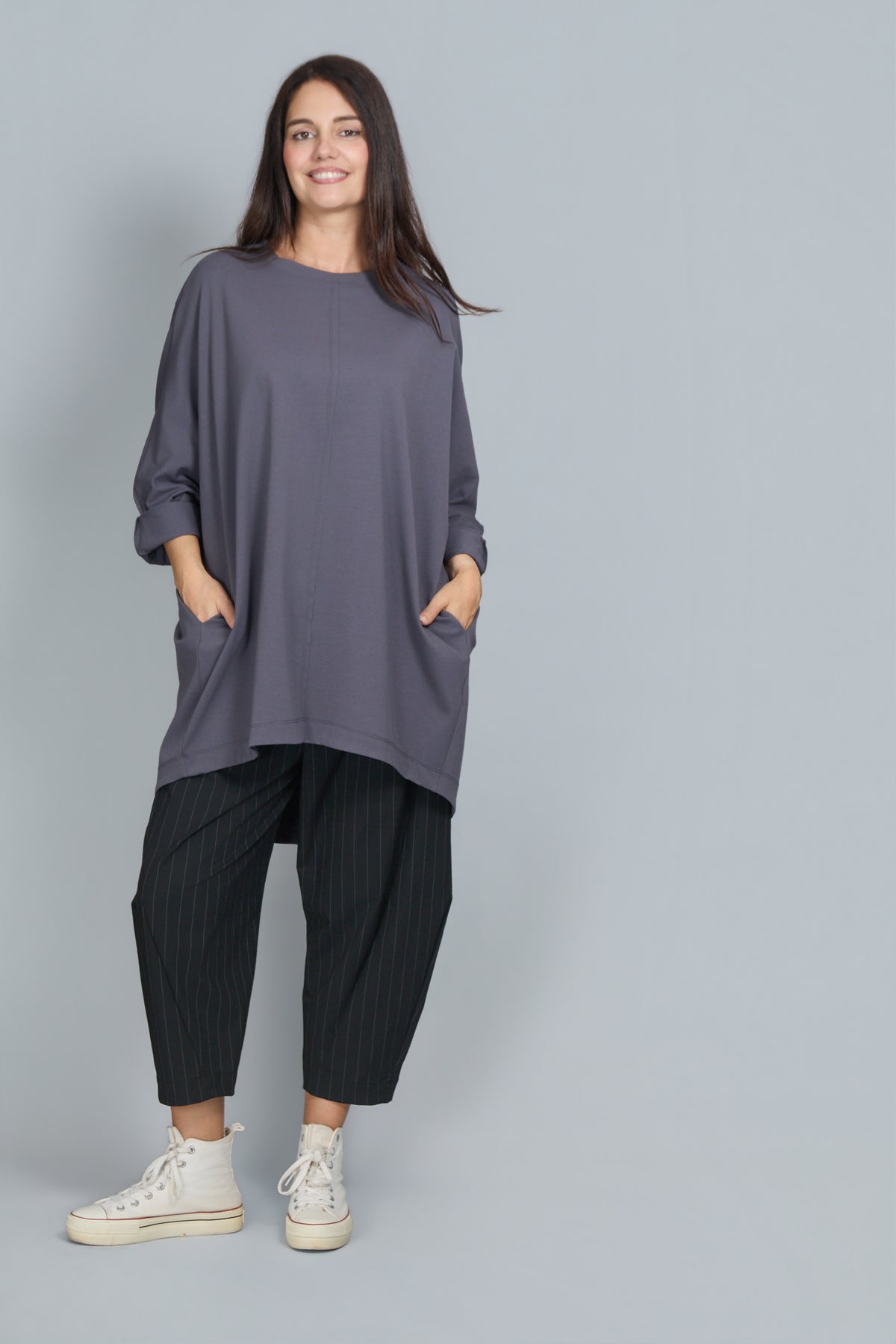 Blusa Orizon Gris Marengo