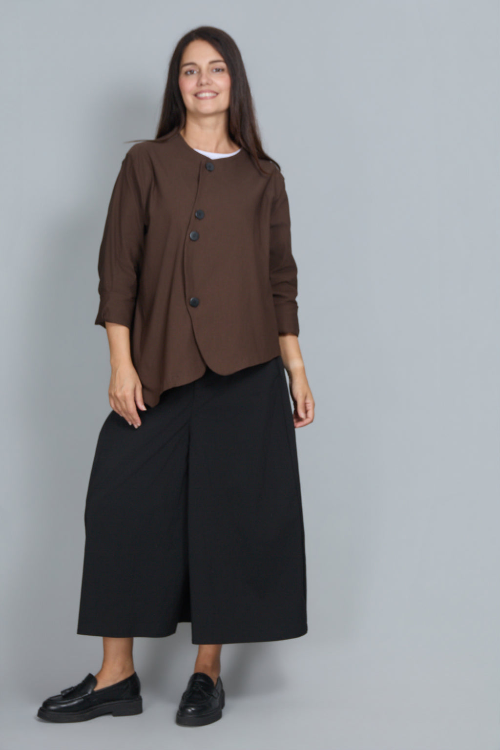 Chaqueta Palmira Marrón Chocolate
