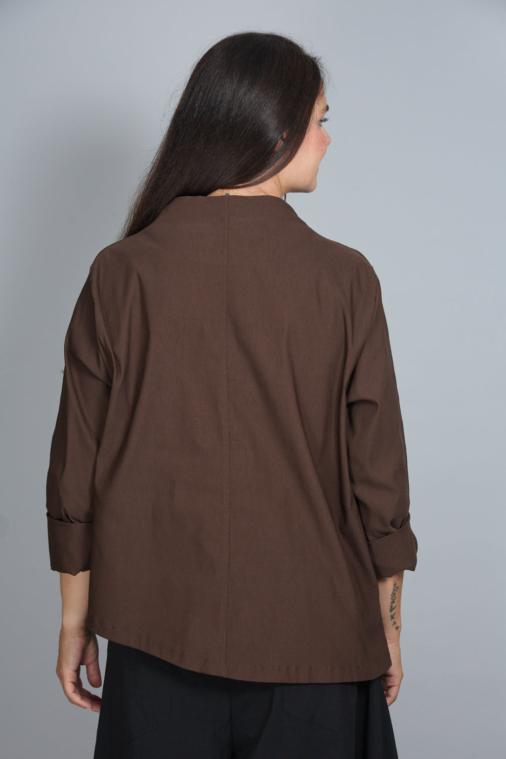 Chaqueta Palmira Marrón Chocolate