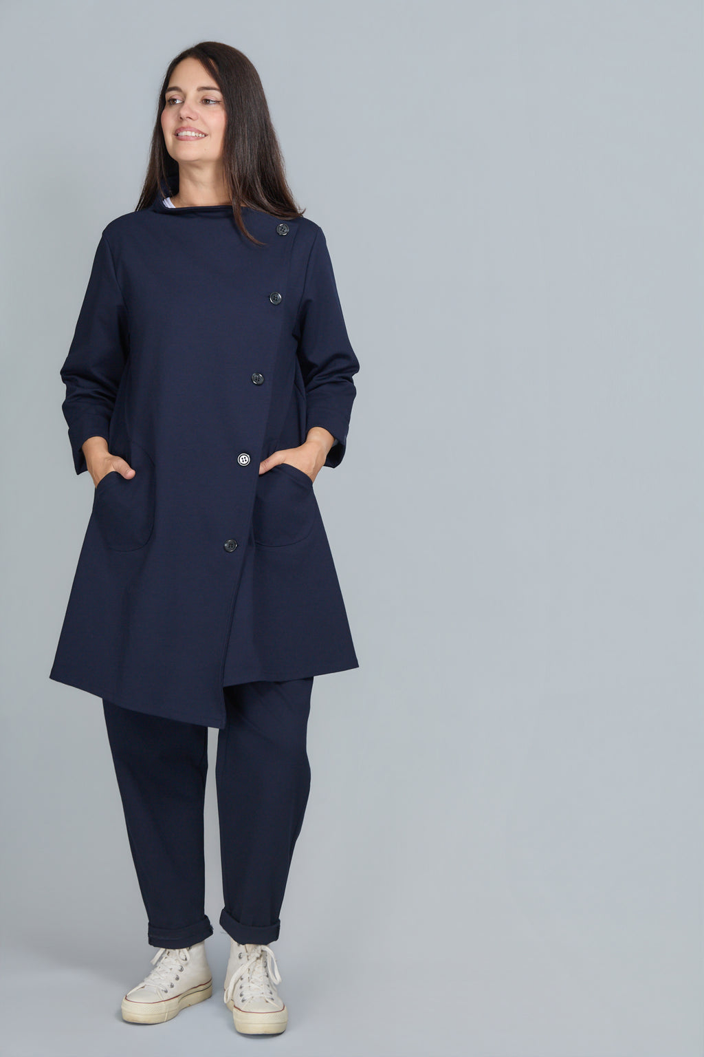Chaqueta Catalina Azul Marino