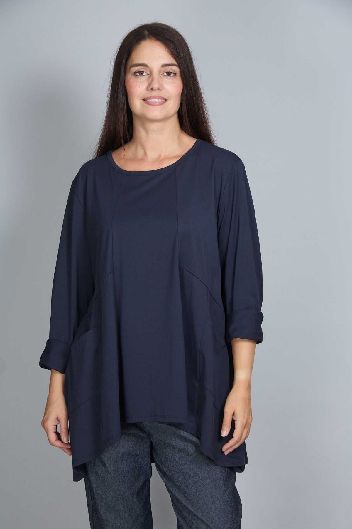 Camiseta Romina Azul Marino