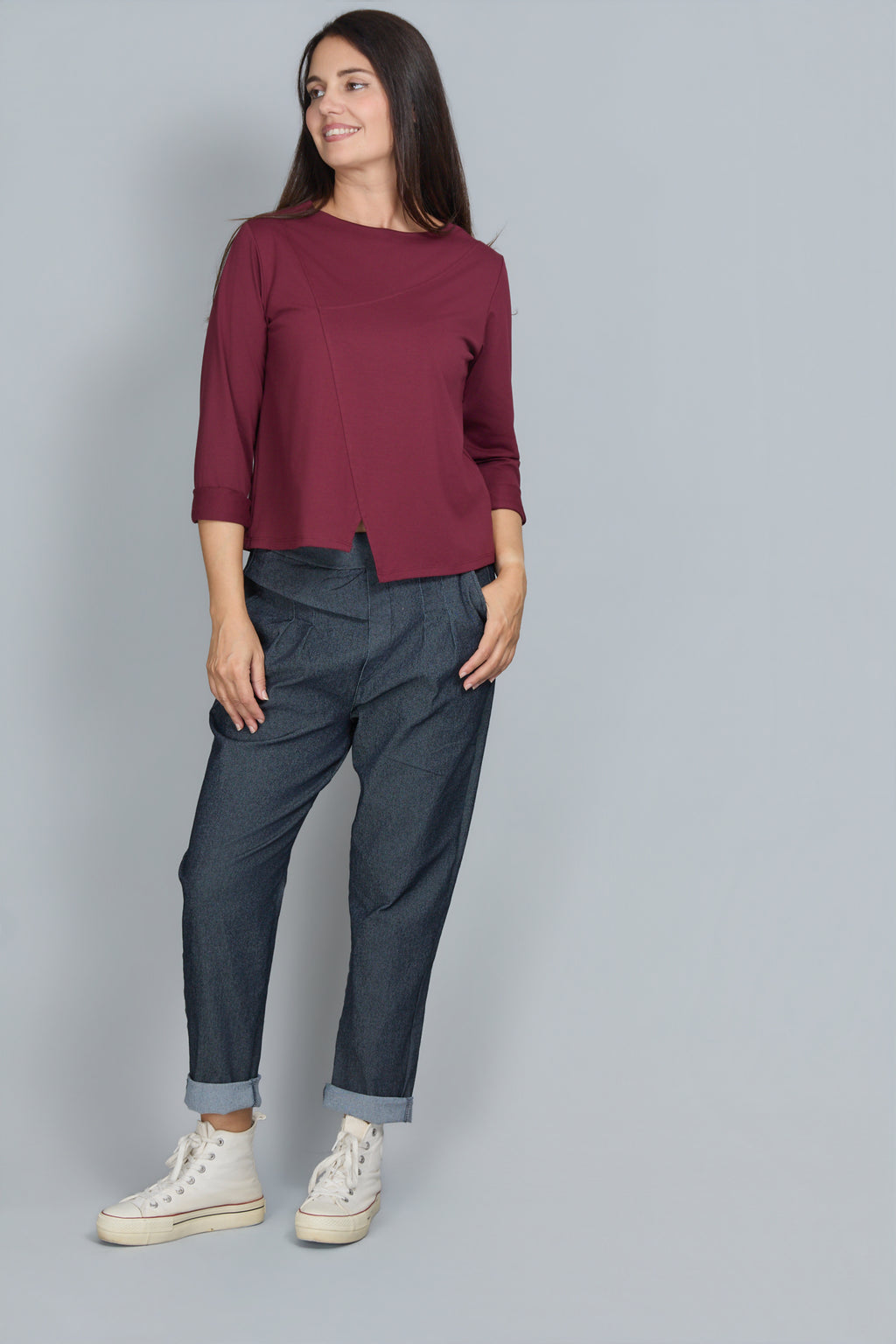 Camiseta Lovely Vino