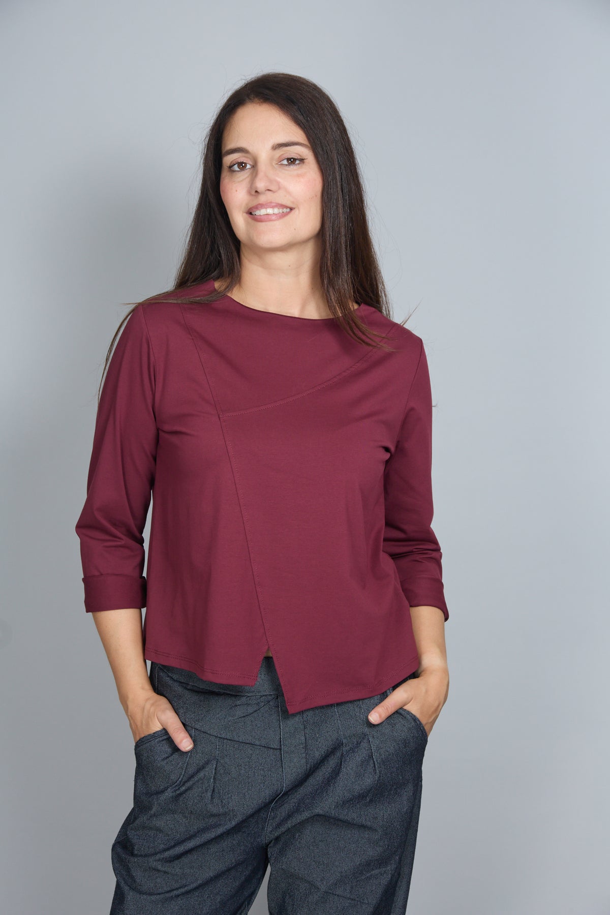 Camiseta Lovely Vino