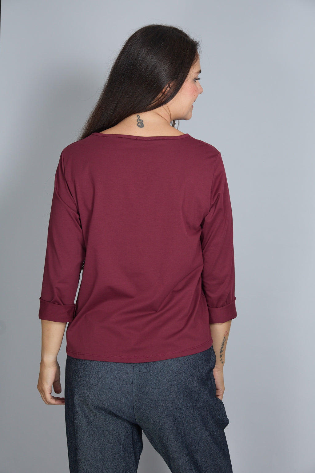 Camiseta Rachele Vino