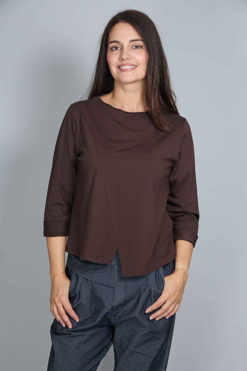 Camiseta Lovely Marrón