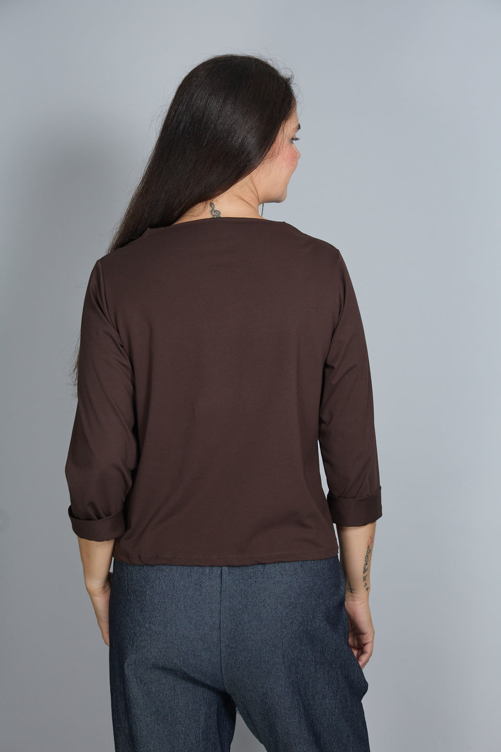 Camiseta Lovely Marrón