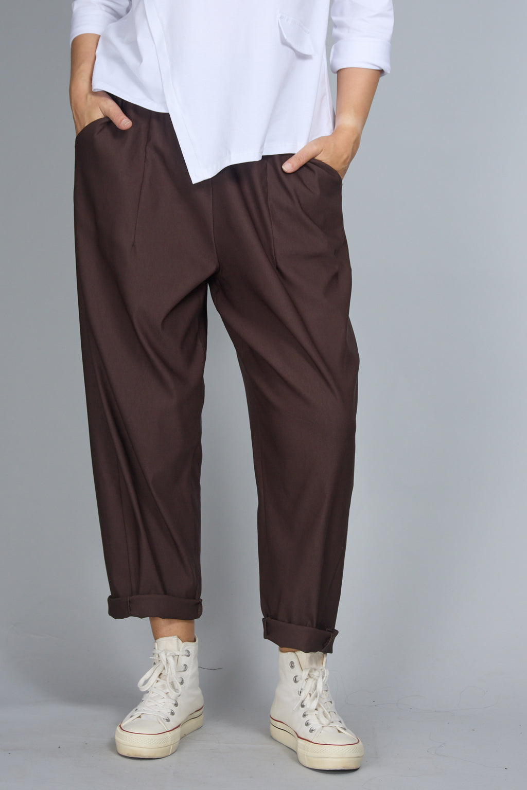 Pantalón Calliope Marrón Chocolate