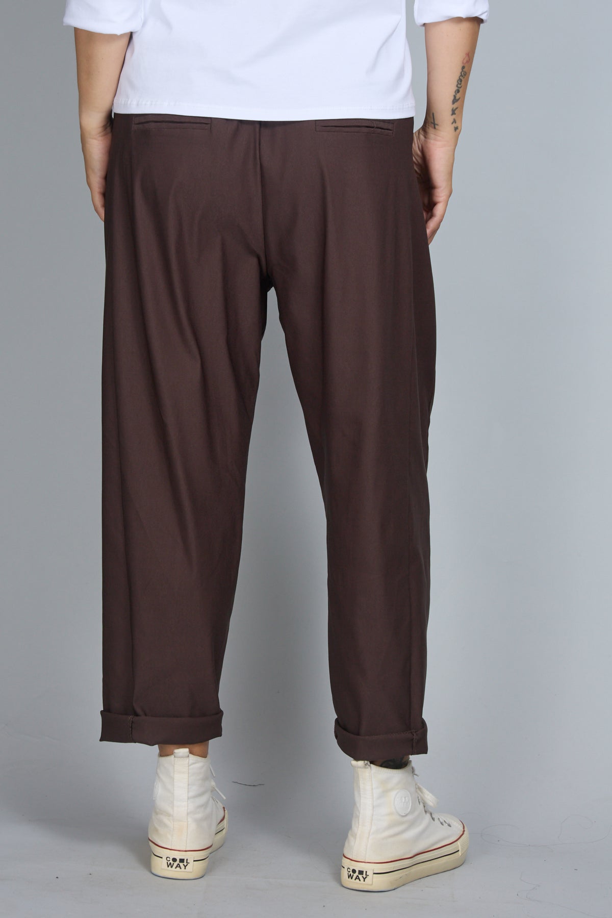 Pantalón Calliope Marrón Chocolate