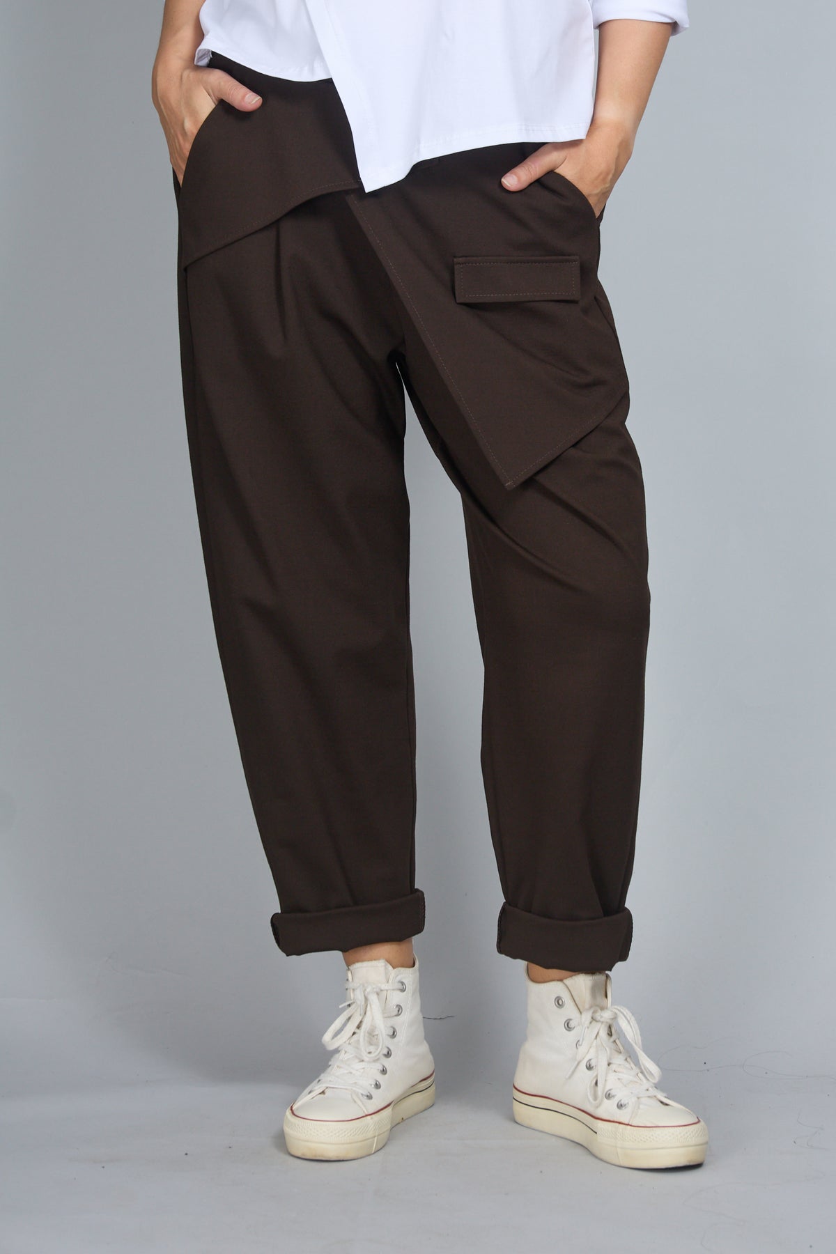Pantalón Fernanda Marrón Chocolate