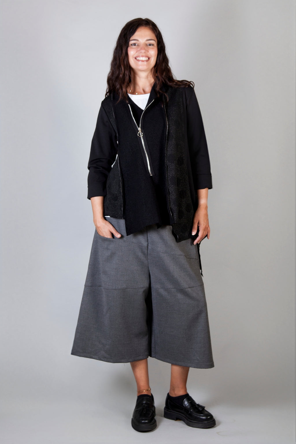 Pantalón California Wendy Trendy Gris Melange