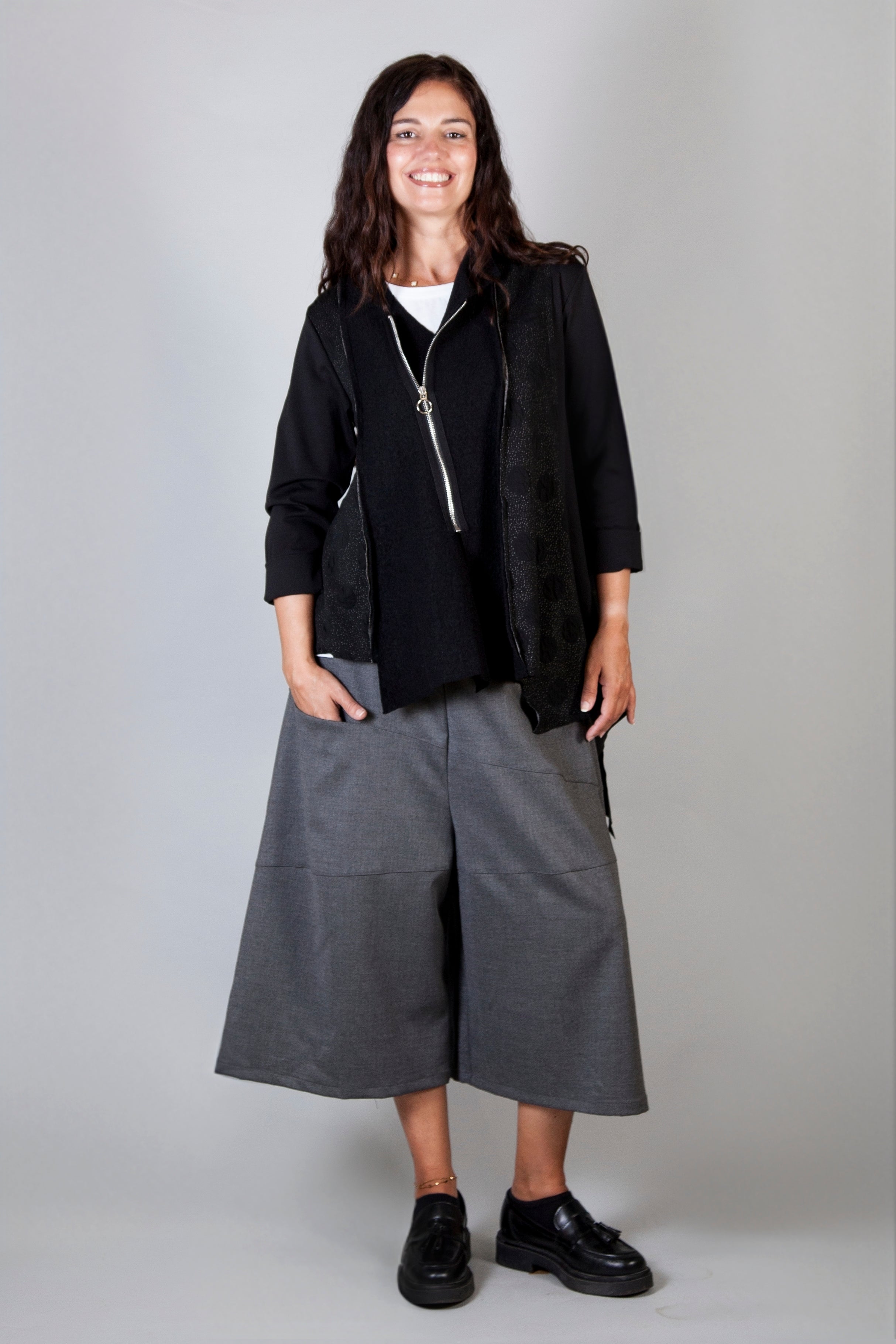 Pantalón California Wendy Trendy Gris Melange