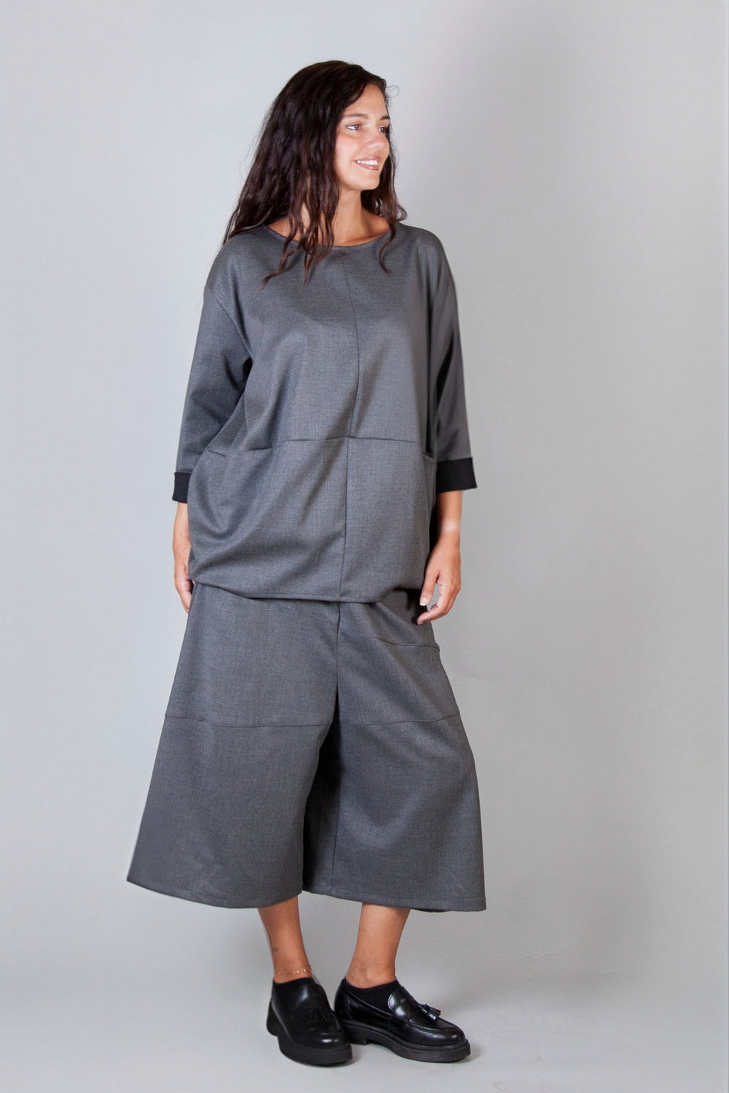 Blusa California Wendy Trendy Gris Melange