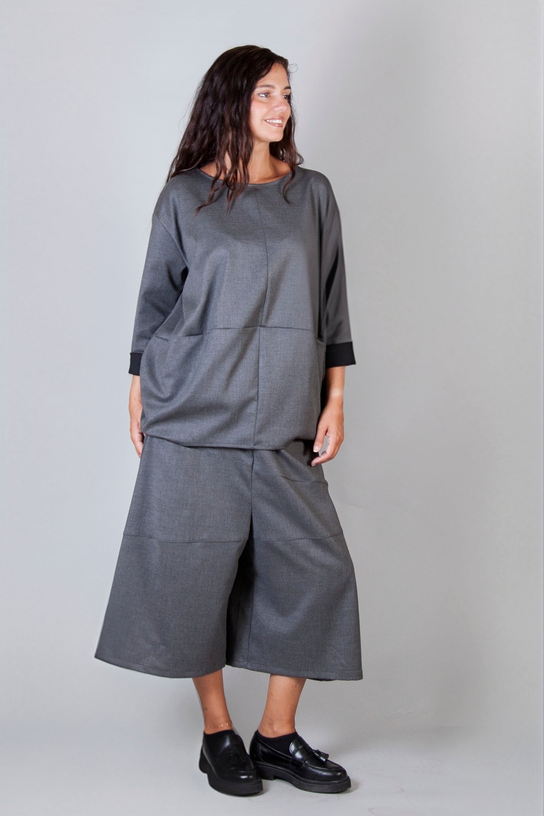 Blusa California Wendy Trendy Gris Melange