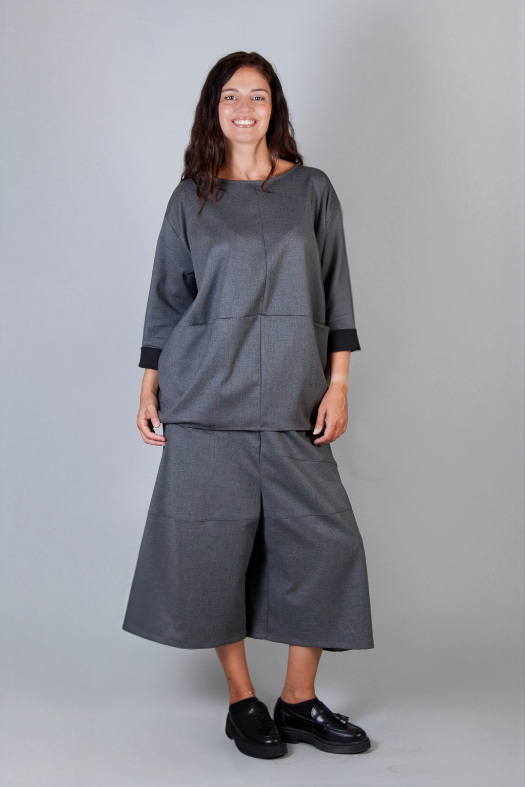 Blusa California Wendy Trendy Gris Melange