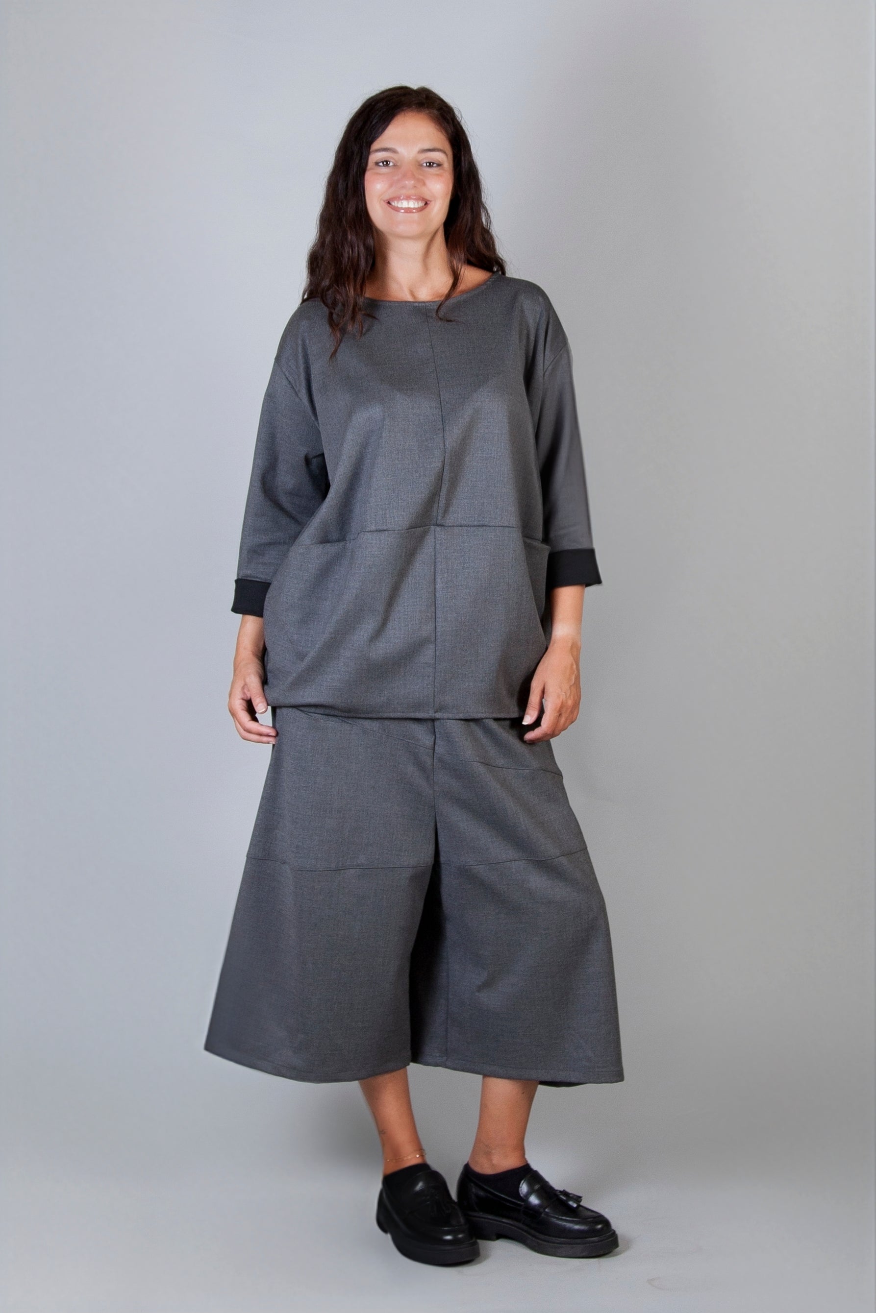Blusa California Wendy Trendy Gris Melange