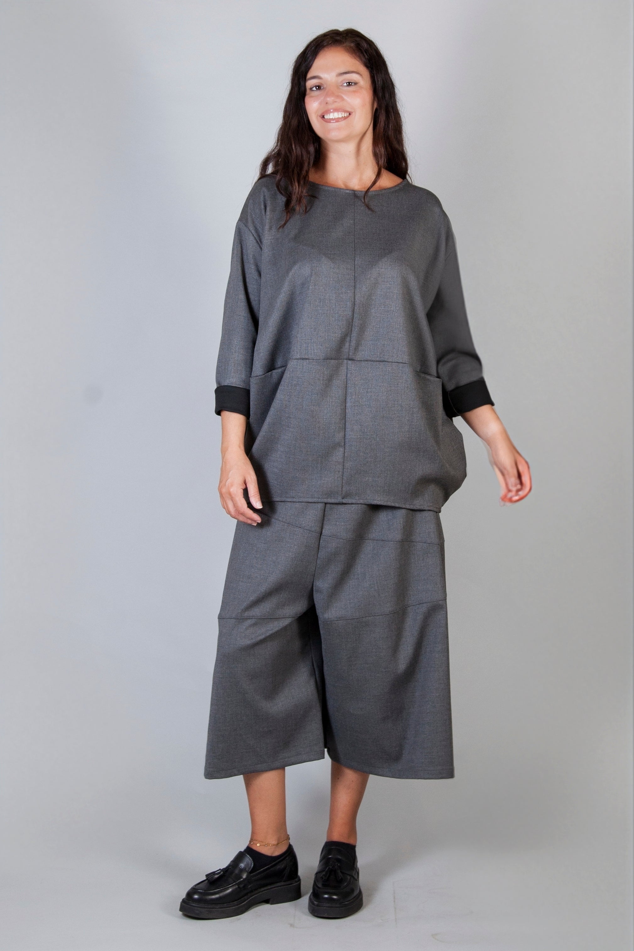 Blusa California Wendy Trendy Gris Melange