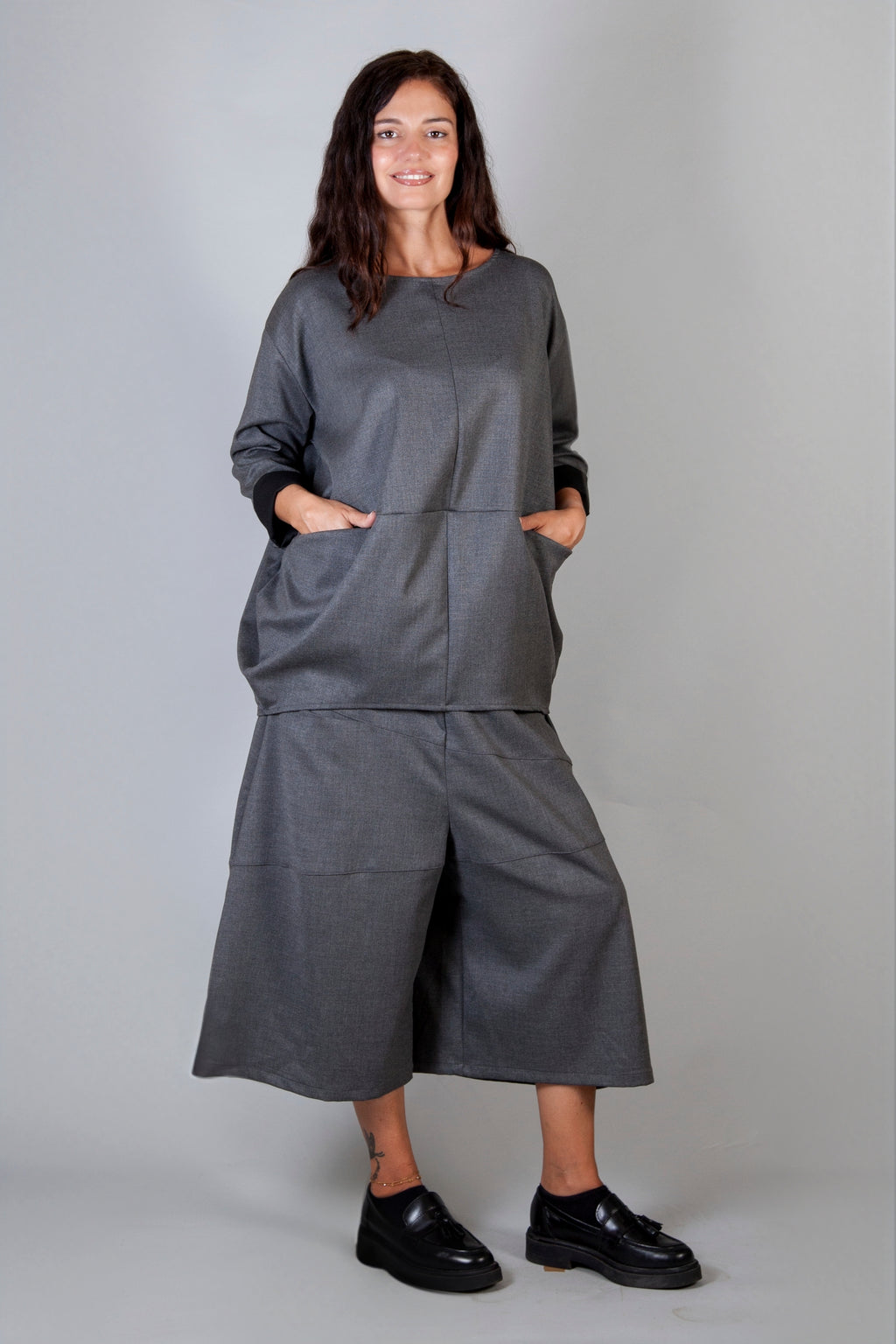 Blusa California Wendy Trendy Gris Melange