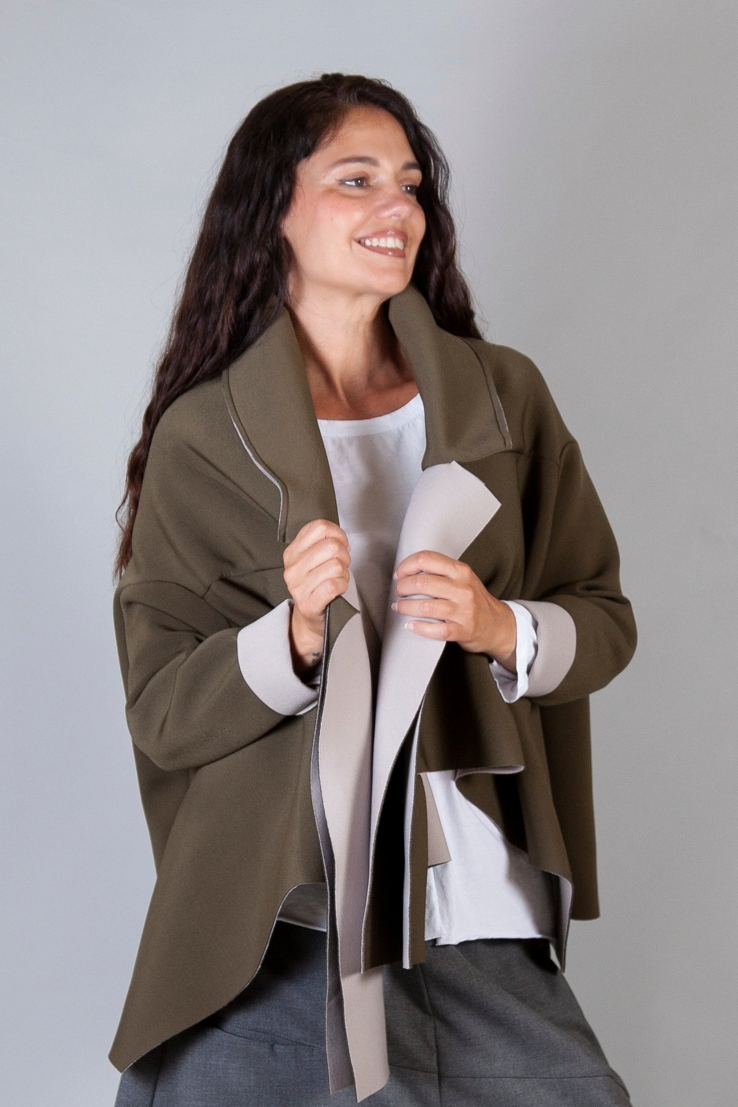 Chaqueta Liguria Wendy Trendy Verde Militar