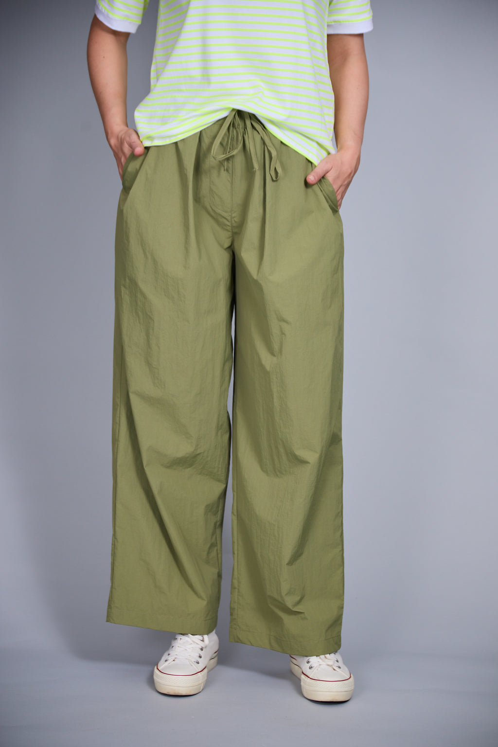 Pantalón Riccione Verde Militare