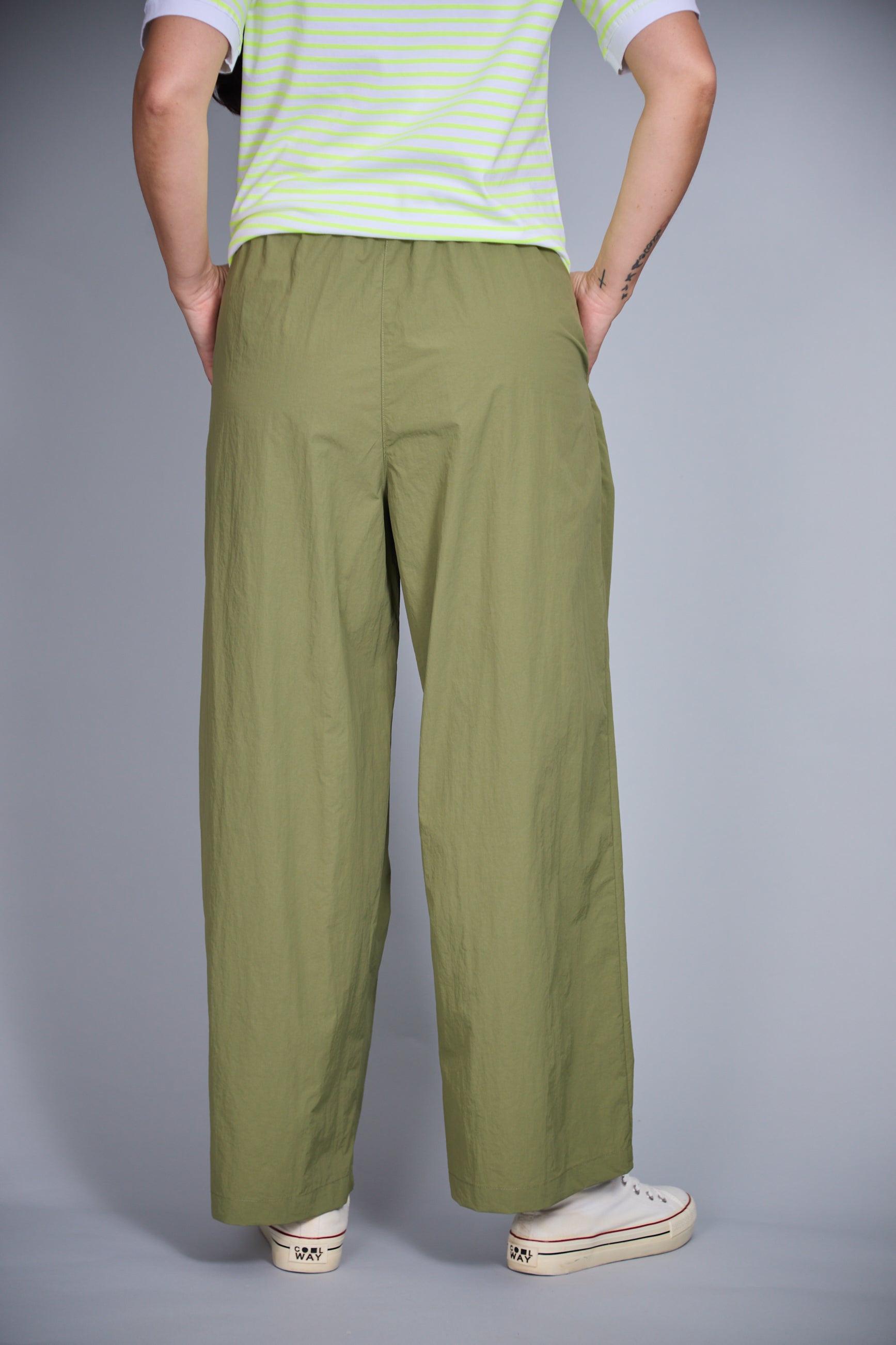 Pantalón Riccione Verde Militare