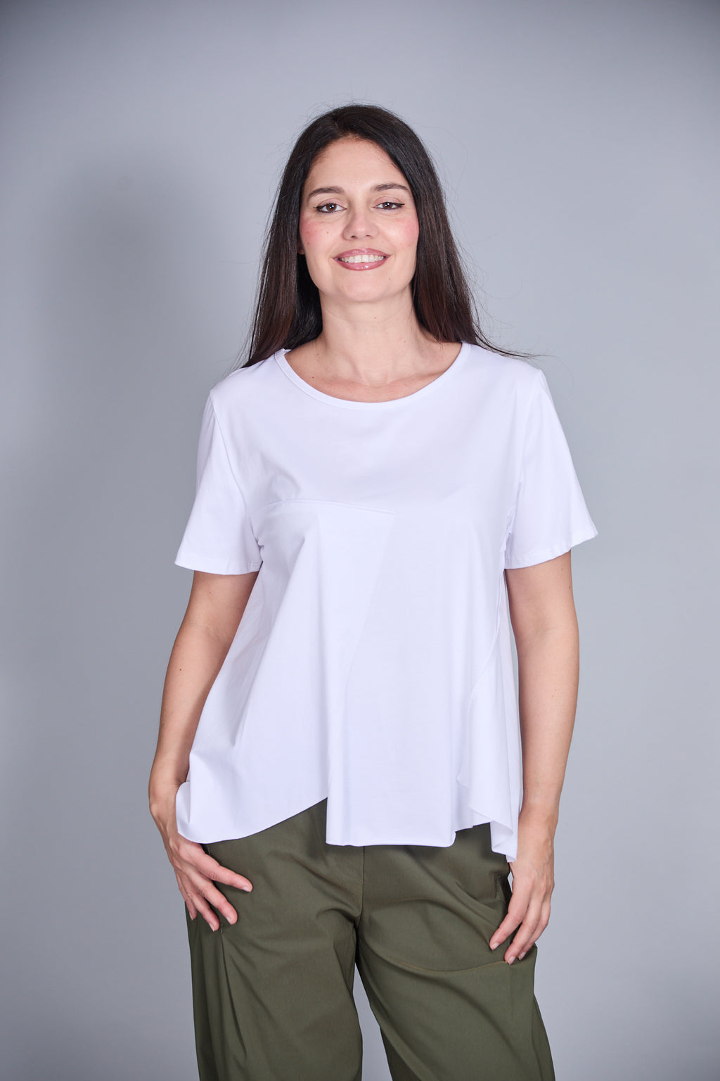 Camiseta Margarita Blanco