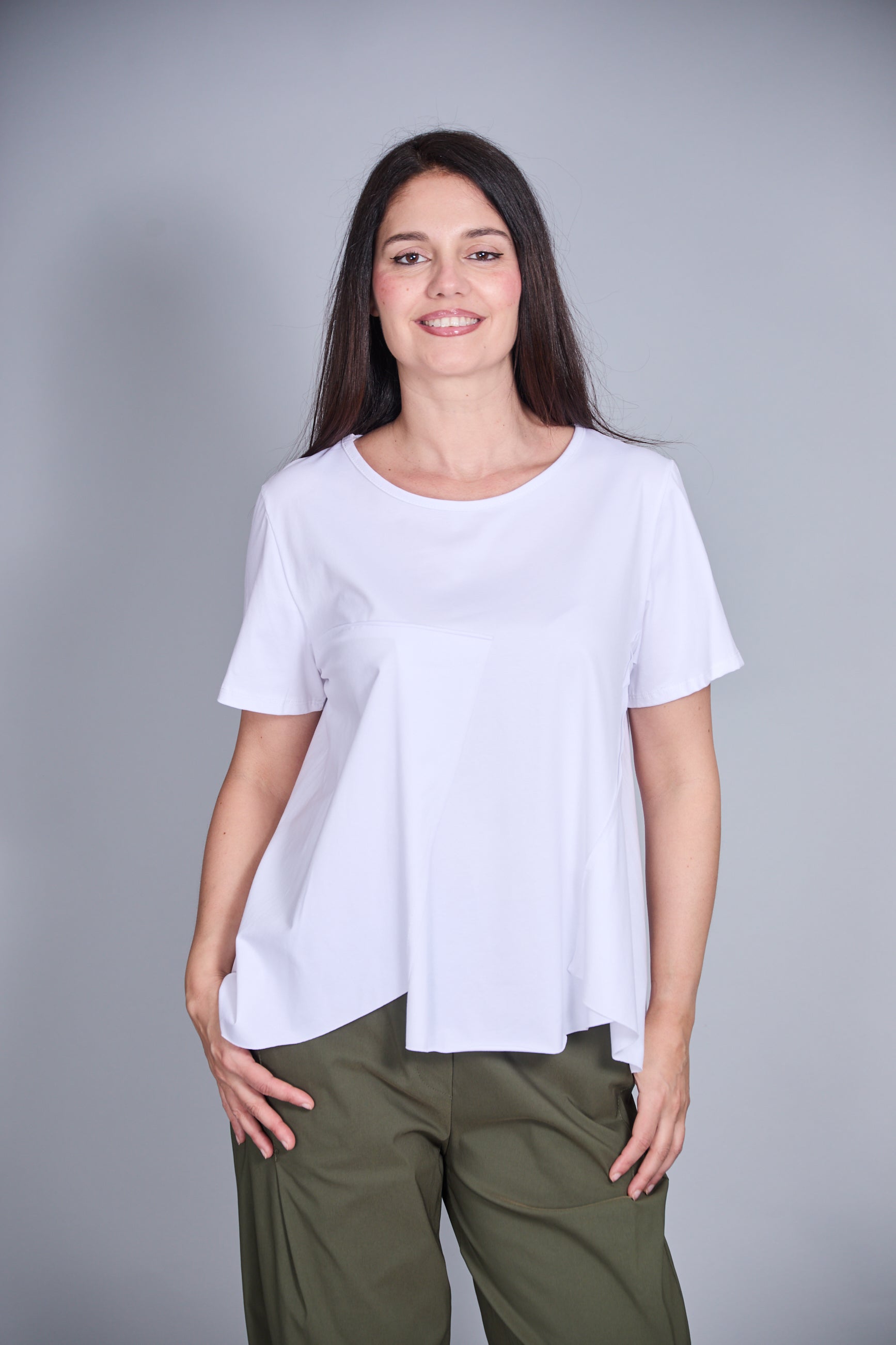 Camiseta Margarita Blanco