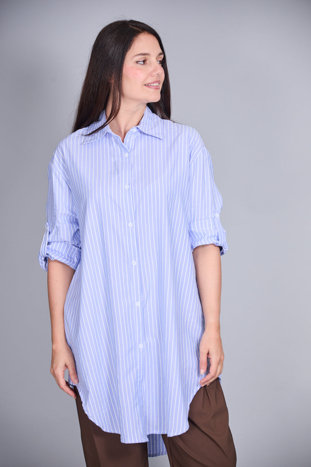 Camisa Provenza Azul Claro