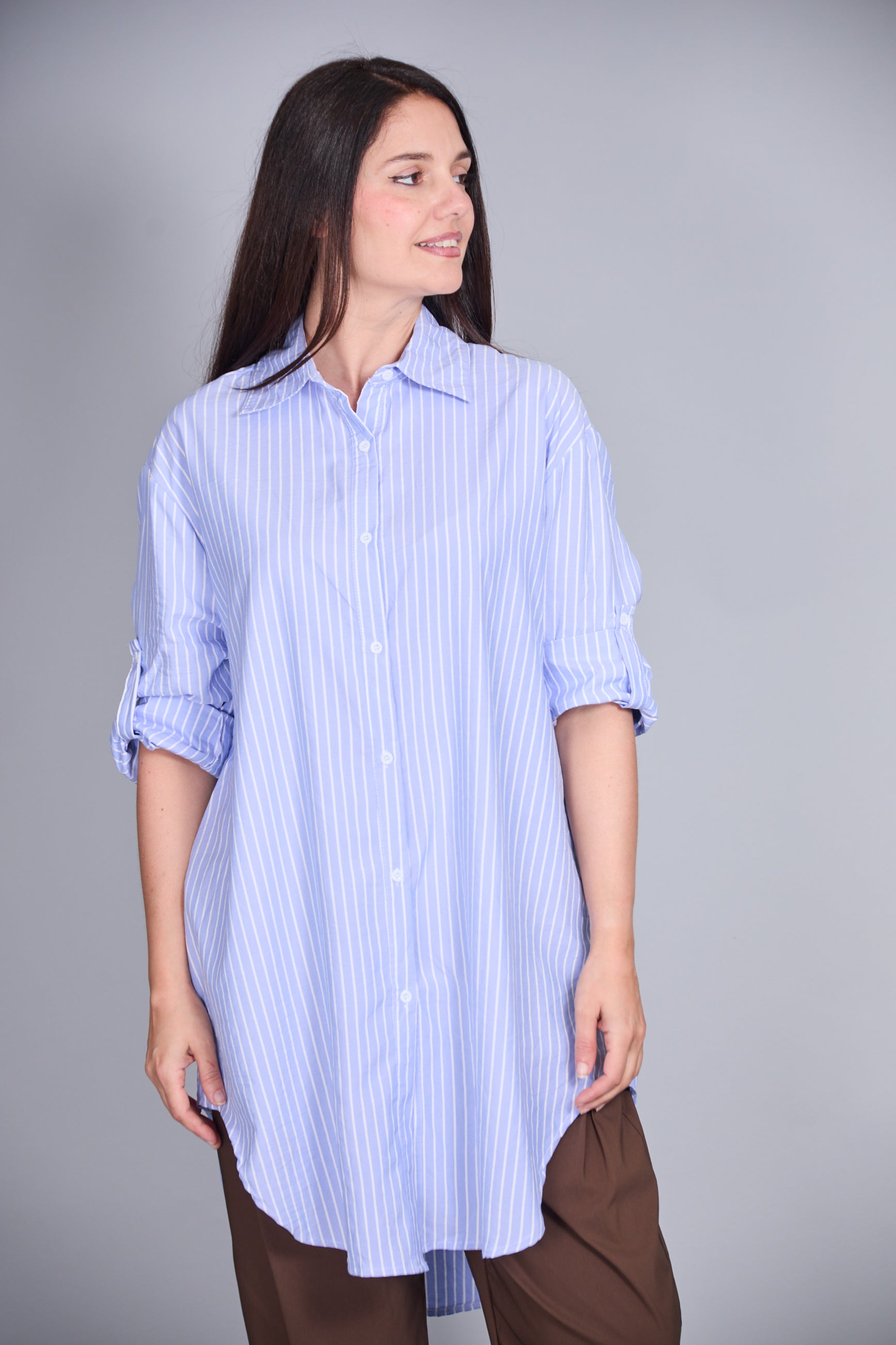 Camisa Provenza Azul Claro
