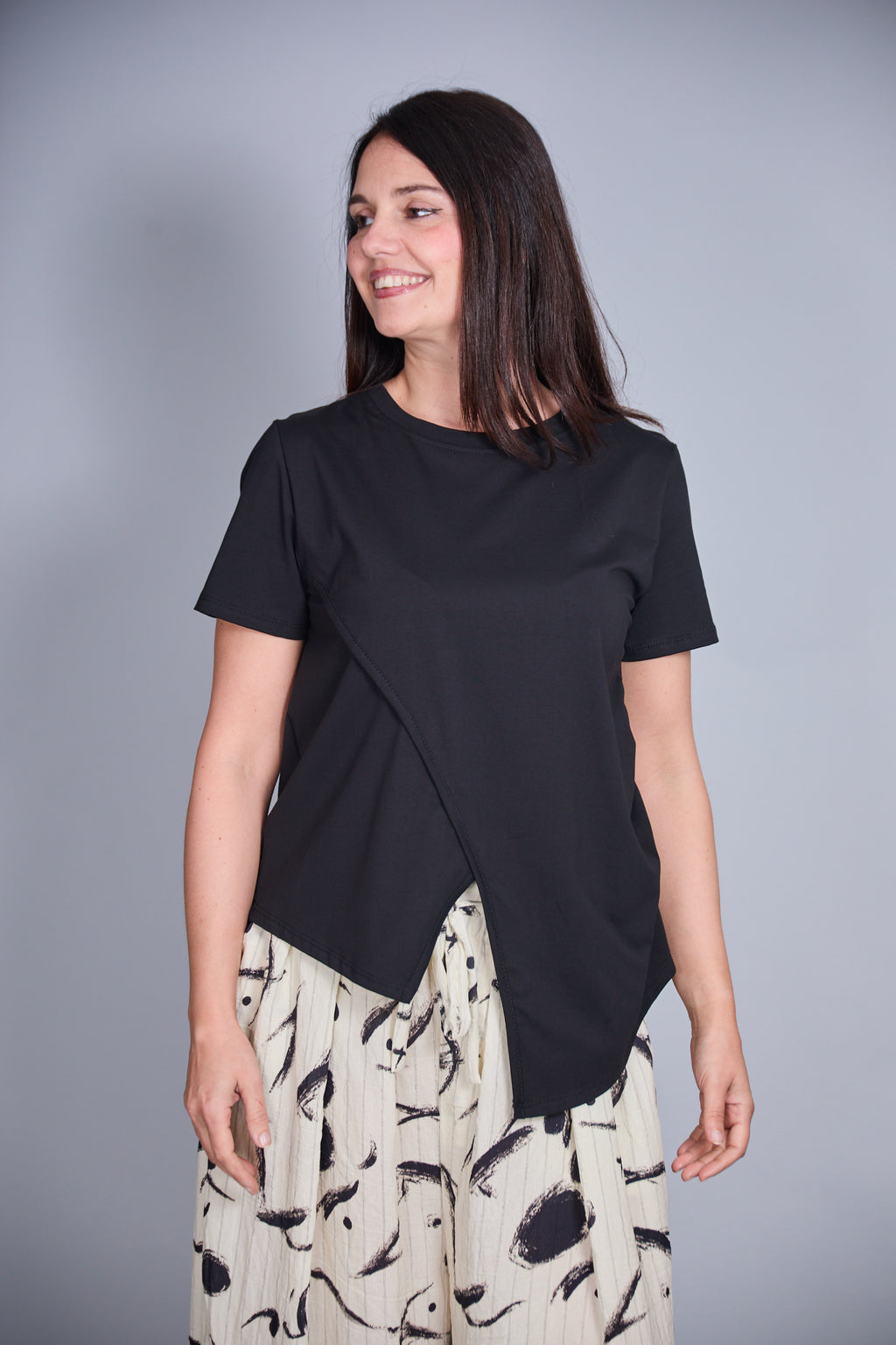 Camiseta Miele Negro