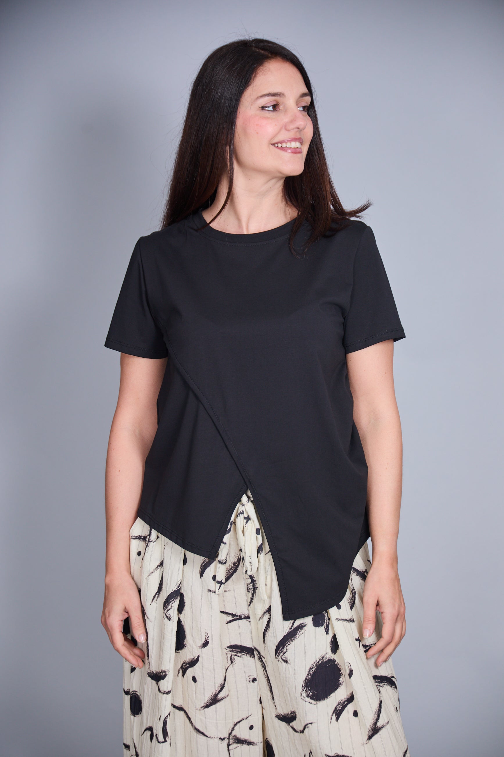 Camiseta Miele Negro