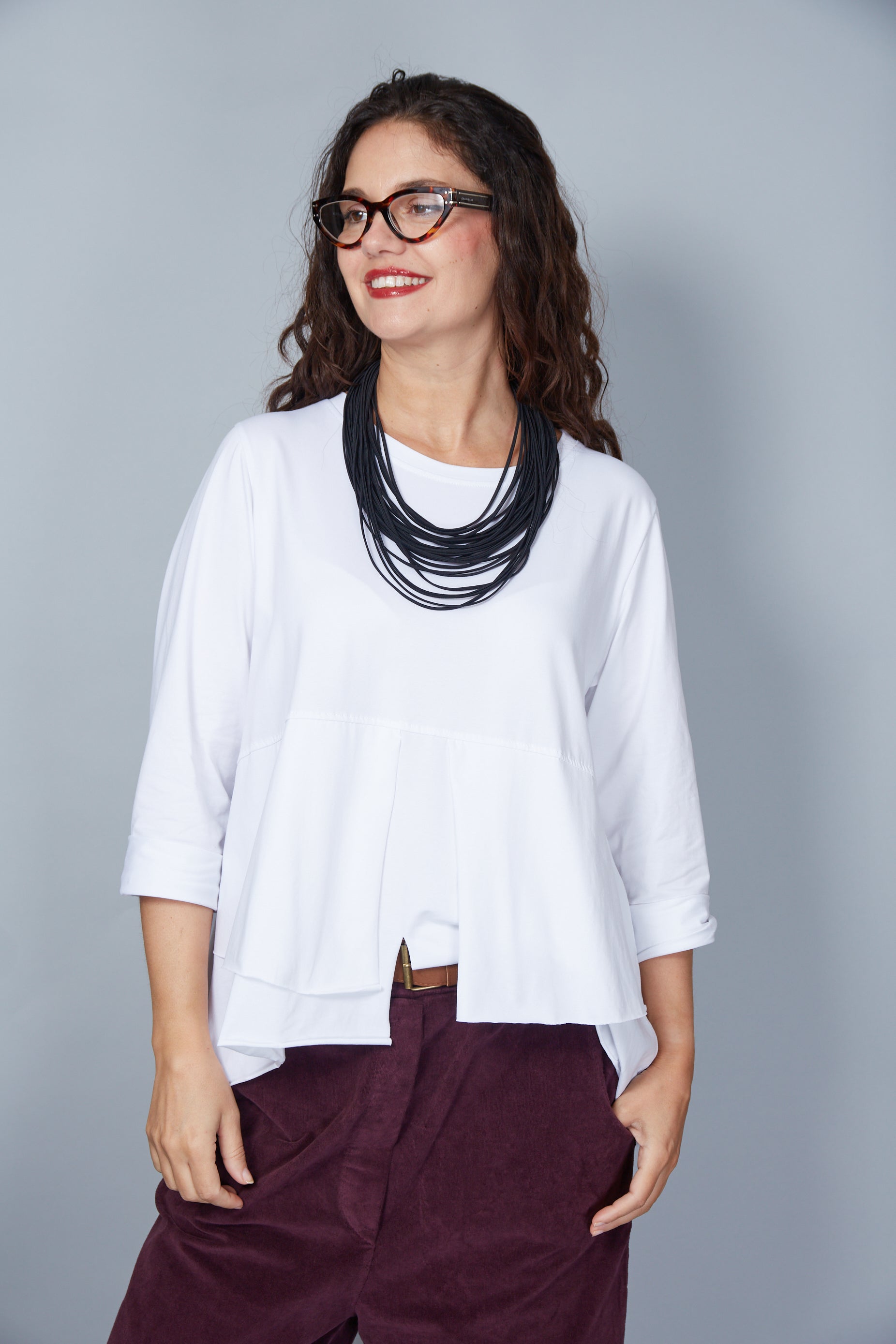 Collar Modelo Alexa Color Negro